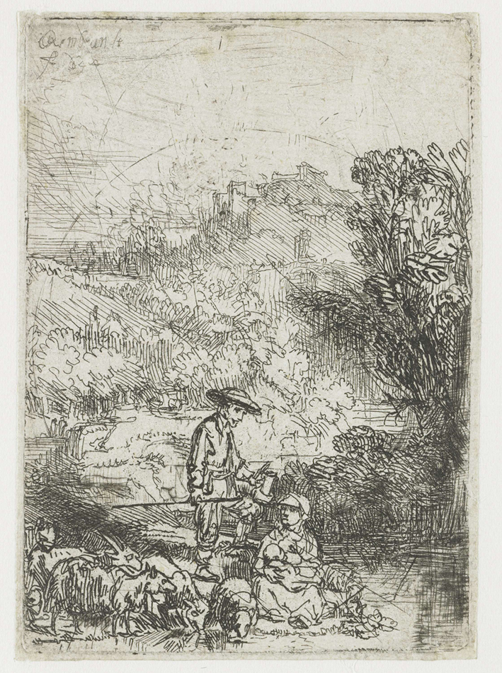  伦勃朗·梵·莱茵 Rembrandt van Rijn——牧羊人